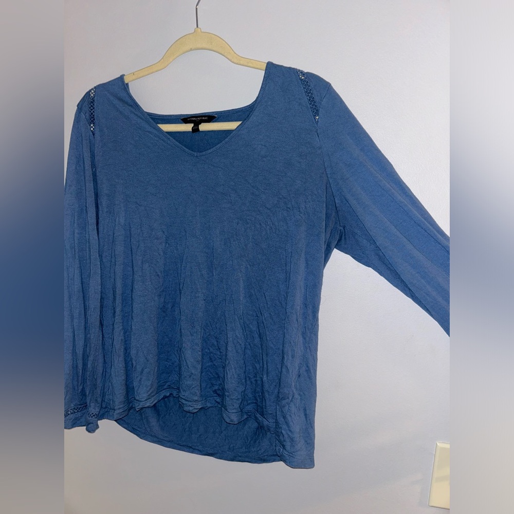Blue Banana Republic Long Sleeve Shirt